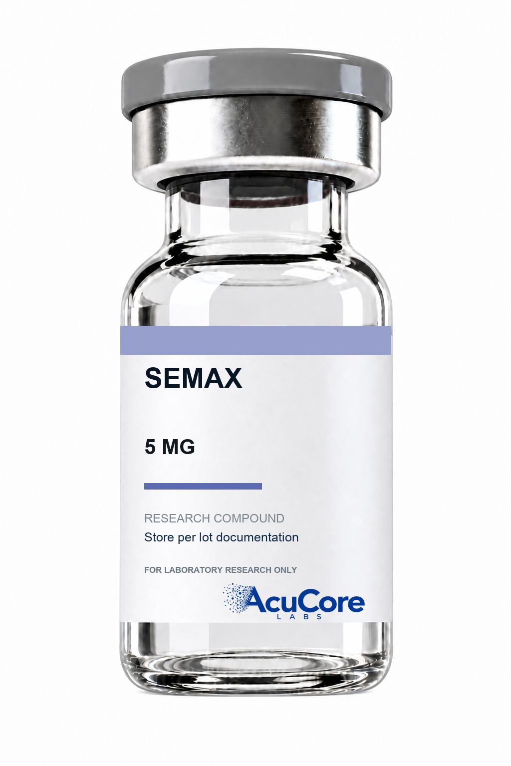 AcuCore Labs Semax 5 MG research product vial