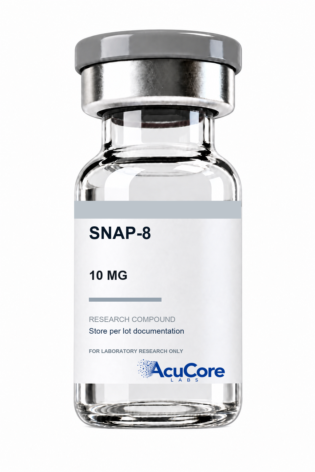 AcuCore Labs Snap-8 10 MG research product vial