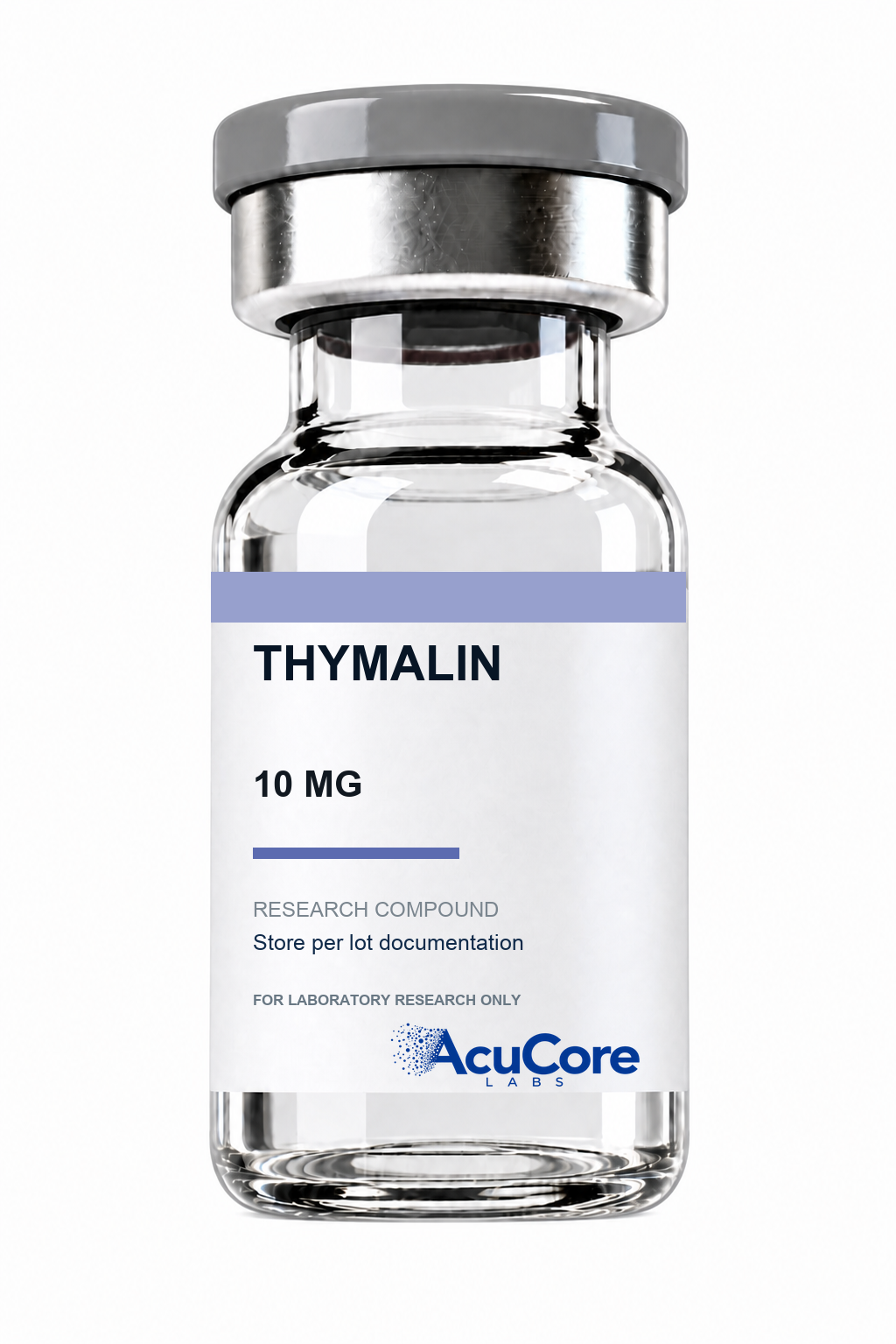 AcuCore Labs Thymalin 10 MG research product vial