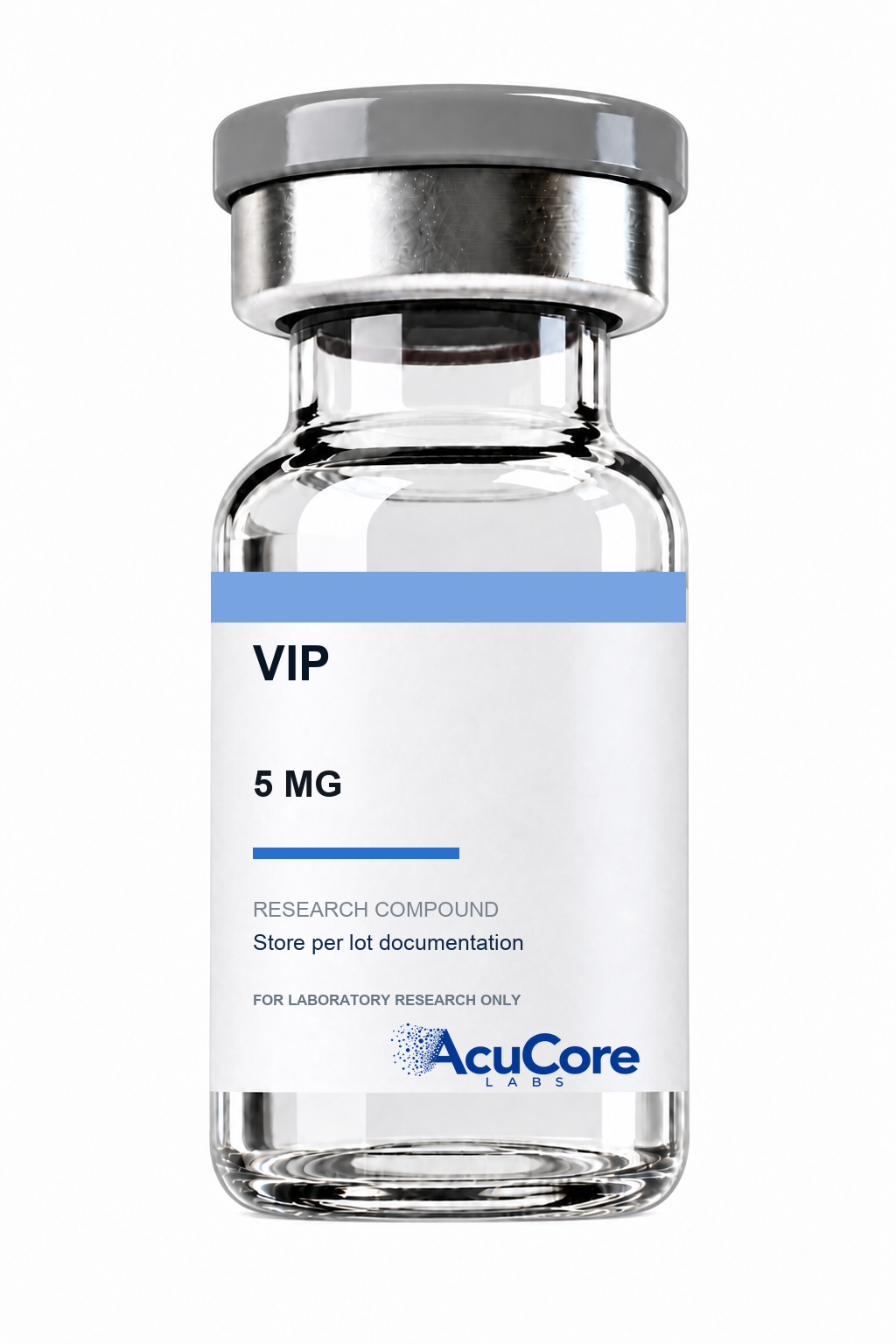 AcuCore Labs VIP 5 MG research product vial